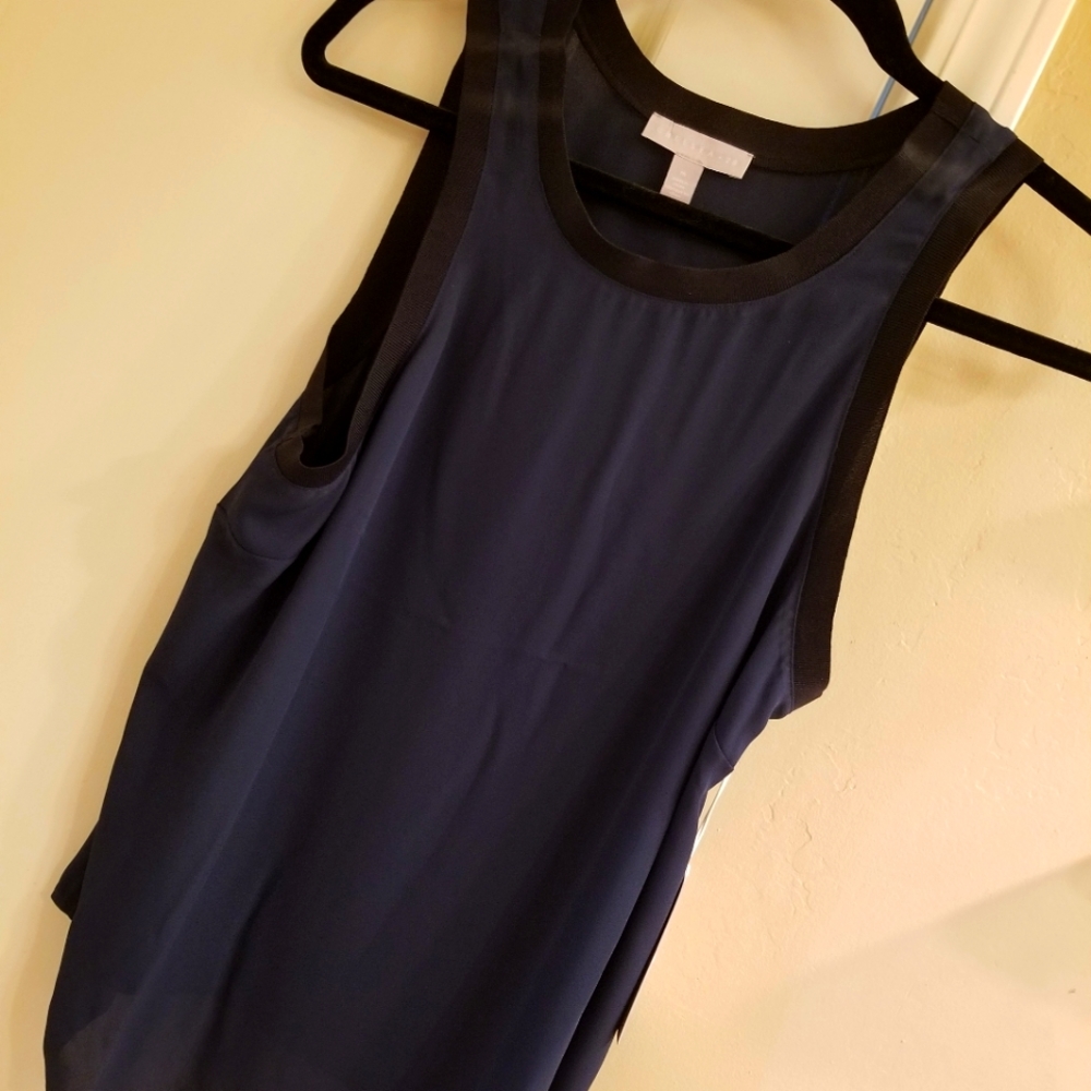 NWT - CHELSEA 28 - NAVY TANK TOP